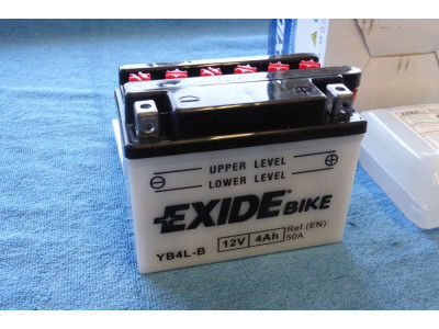 Baterka aku EXIDE bike 12V4Ah Pro ATV CROSS 50cc-125cc