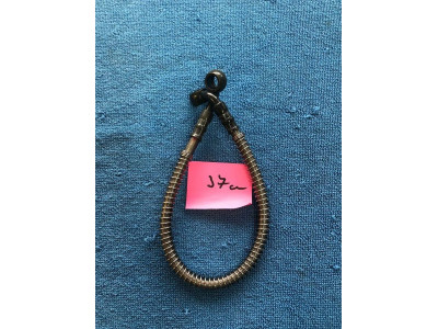 Brzdova hadice delka 37 cm prumer 2x10mm