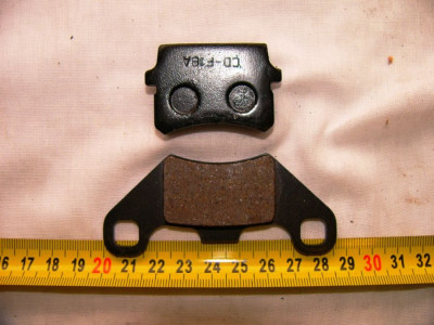 brzdove desky ATV 50-125cc zadni 125-250 predni