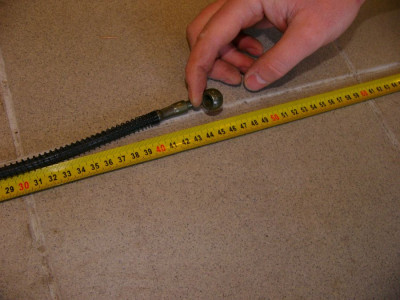 Hadice brzdova - vedeni delka cca 45cm