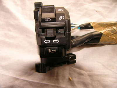 levy sdruzeny ovladac na riditkach pro Shineray 250 STXE