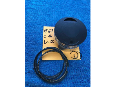 Pist komplet 67,00 voda vzduch