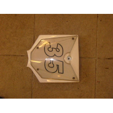 přední číslo - plast - cross AGB-35 250cc