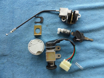 Set spinacka skutr sedlo nadrz