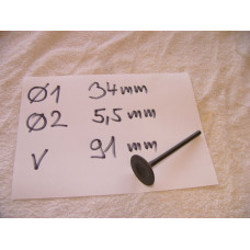 Ventil 200 i 250cc 34- 5,5- 91